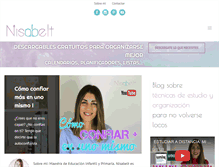 Tablet Screenshot of nisabelt.com